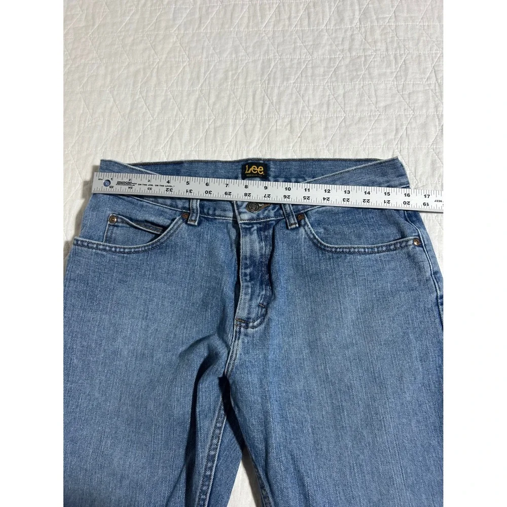 Lee Regular‎ Fit Mens Jeans Light Wash Denim Size 33x32 Straight Leg